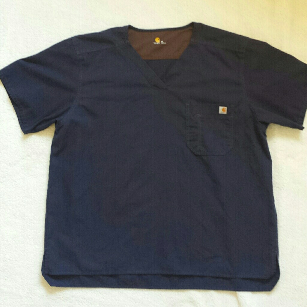 Carhartt Scrub Shirt Heavy Duty Nwot